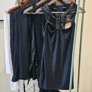 Black Dress Bundle 8 Items all size small. See all pictures